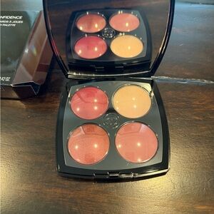 CHANEL Blush Quad - Coral and Rose Hues